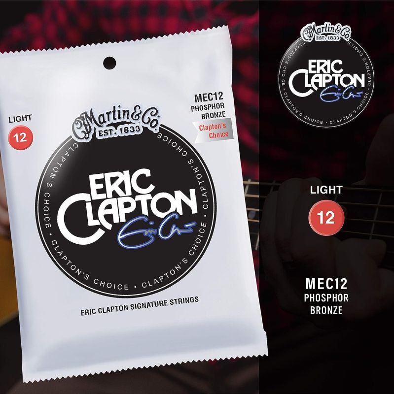 Martin & Co Eric Clapton's Choice (12-54) MEC12 Akustik Gitar Tel Takımı - 3