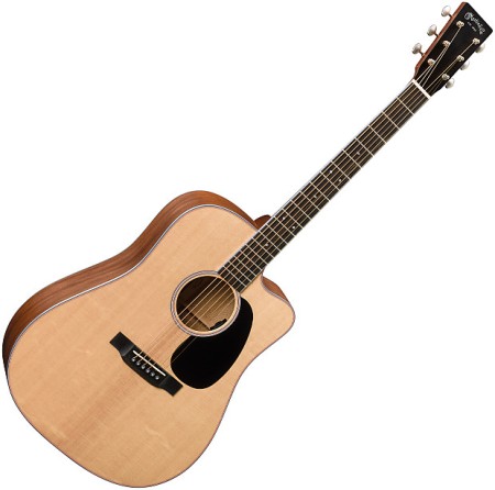 Martin American DC16E Dreadnought Cutway Elektro Akustik Gitar - Thumbnail