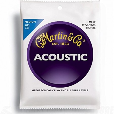 Martin - Martin M550 - Phosphor Bronze (13-56) Medium - Akustik Gitar Teli