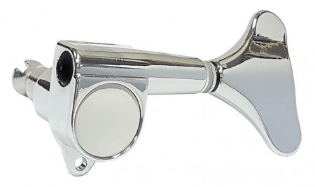 Maxtone GM12B 2 Sağ- 2 Sol (2+2) Bas Gitar Burgu Takımı (Chrome) - Maxtone