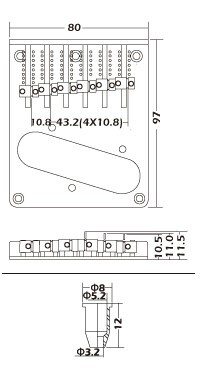 Mings - Mings TB003 Tele Stil Köprü