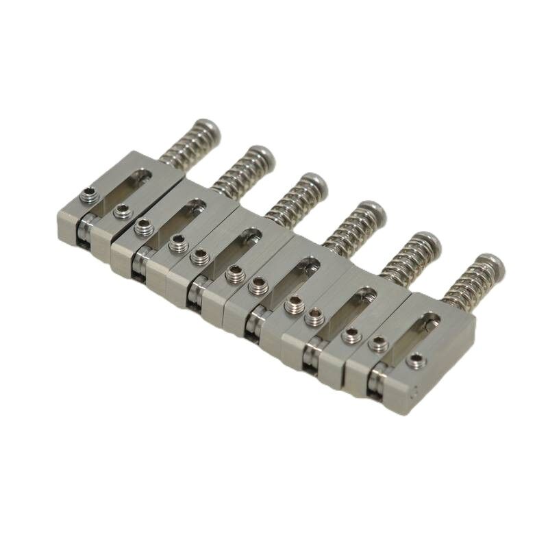 Titanyum Rulmanlı Paslanmaz Çelik Tremolo Strat Köprü Saddle Seti (10.5mm) - 1