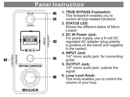 Mooer MLOP1 Micro Loop Pedalı - Thumbnail