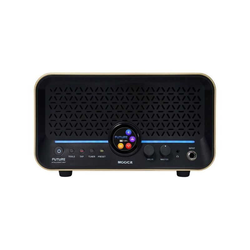 Mooer F15iLIIGL Şarjlı Akıllı Gitar Amfisi (Imperial Gold) - 1