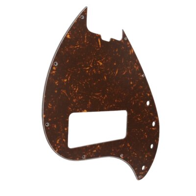 Music Man M05274 StingRay 5 (SR5) Tortoise Pickguard | 5 Telli Bas Gitar Pickguard - MusicMan