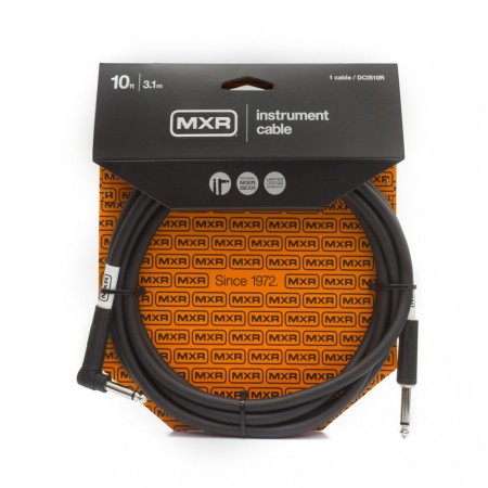 MXR - MXR DCIS10R Enstrüman Kablosu Bir Ucu L Bir Ucu Düz (3m)