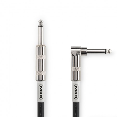 MXR DCIS20R-6 Metre Bir Ucu L-Bir Ucu Düz Enstrüman Kablosu - 3