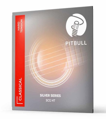 Pitbull - Pitbull SCG-HT Silver Series Hard Tansion Klasik Gitar Takım Tel