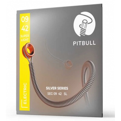 Pitbull Silver Series SEG 09-42 SL Elektro Gitar Takım Tel - Pitbull
