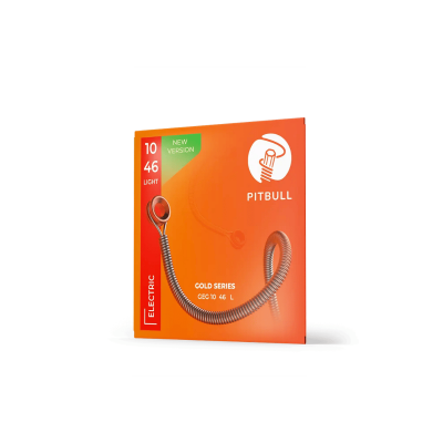 Pitbull Strings Gold Series GEG L Yeni Versiyon 10-46 Elektro Gitar Teli - Pitbull