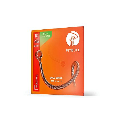 Pitbull Strings Gold Series GEG L Yeni Versiyon 10-46 Elektro Gitar Teli - Pitbull