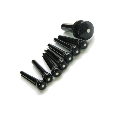 Endpin Set Siyah ( 7 Köprü Pimi+ 1 Askı Pimi) - 1