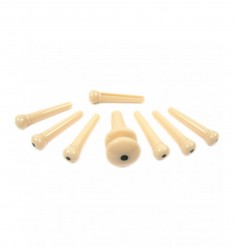 Endpin Set Beyaz ( 7 Köprü Pimi+ 1 Askı Pimi) - PlanetWaves