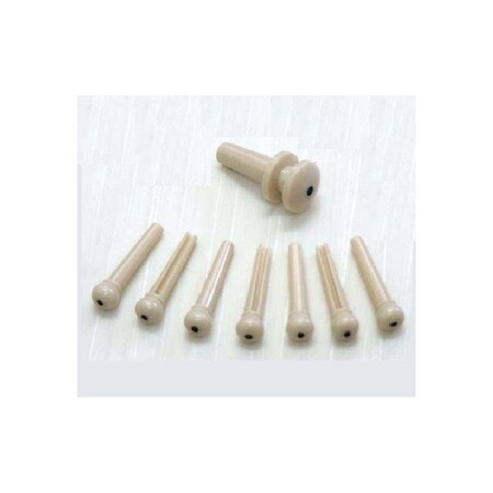 Endpin Set Beyaz ( 7 Köprü Pimi+ 1 Askı Pimi) - 2