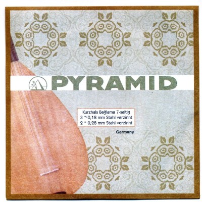 Pyramid - Pyramid 004/PBT 0.18 Kısa Sap Bağlama Teli