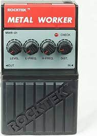 Rocktek MWR01 Metal Worker Distortion pedalı