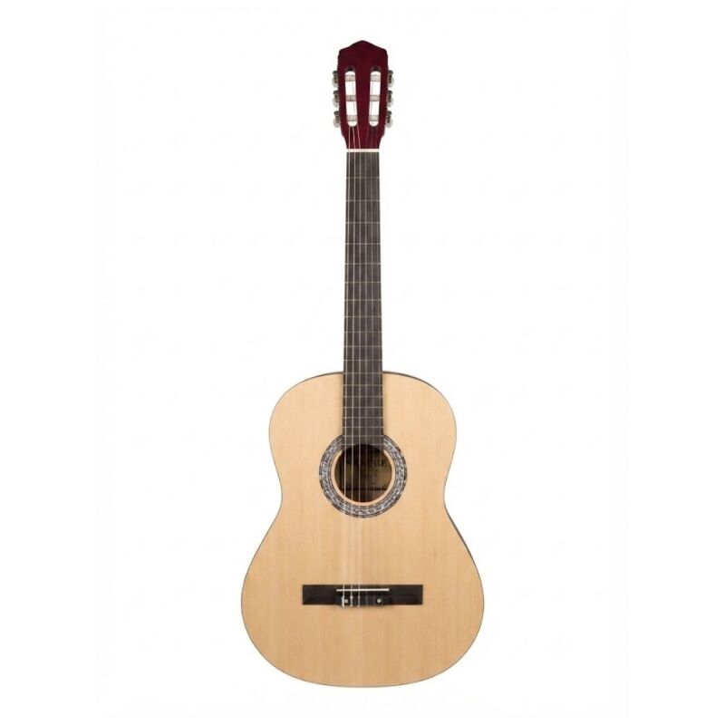 Sanchez Maun Gövde Ladin Kapak Klasik Gitar Kırmızı - 1