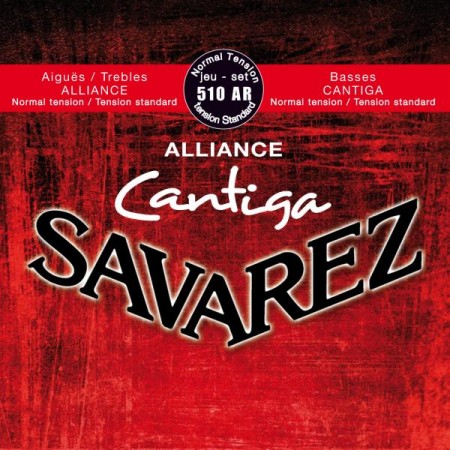 Savarez 510AR Alliance Cantiga Red Klasik Gitar Tel Takımı