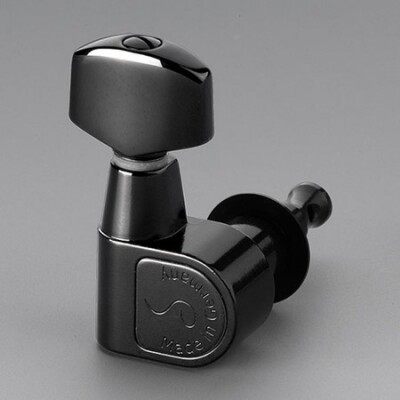 Schaller M6 Pimli Siyah 3+3 Akustik Gitar Burgu Seti - 2