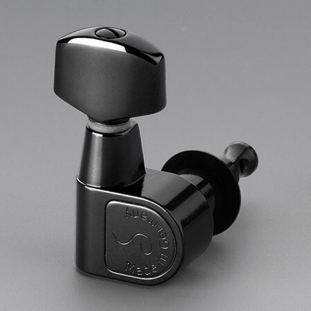 Schaller M6 Pimli Siyah 3+3 Akustik Gitar Burgu Seti - 2