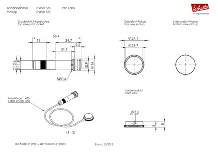 Schaller SC-16050101 İç Tekli Enstrüman Mikrofonu - Thumbnail