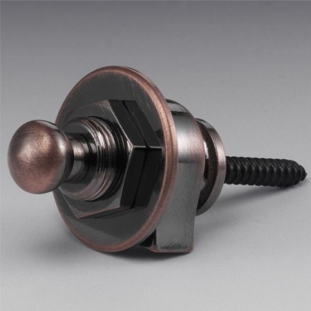 Schaller Vintage Copper Kilitli Askı Pimi-Straplock - Thumbnail