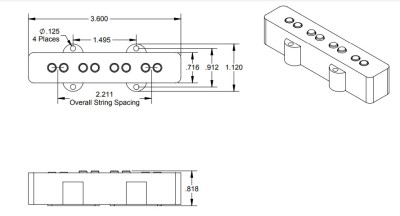 Seymour Duncan Apollo Jazz Bass 4 Telli Neck Manyetik - Thumbnail