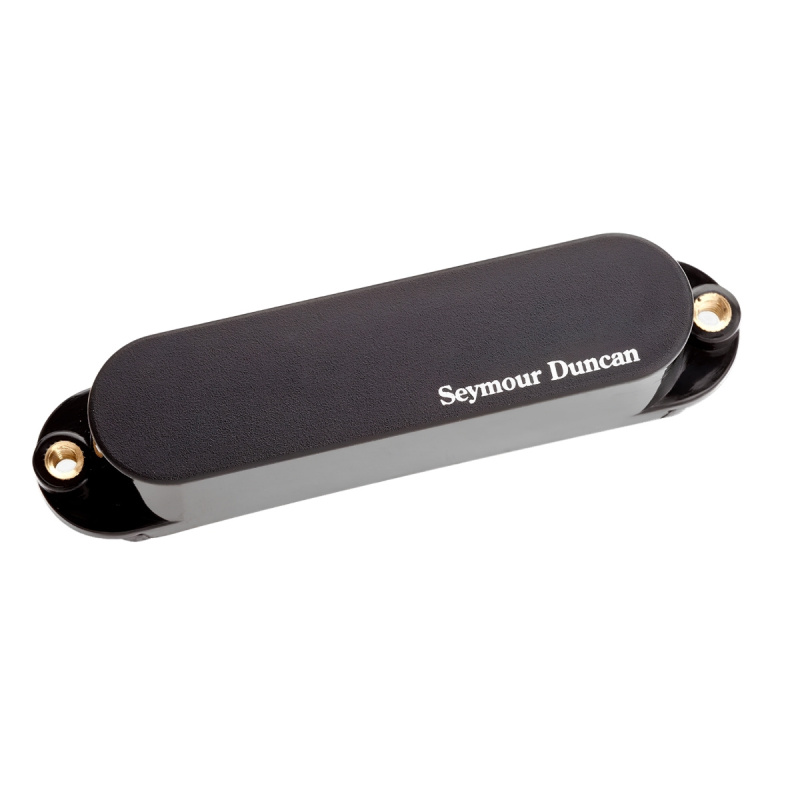 Seymour Duncan Blackouts Hot Strat Black Active Sap/Neck Manyetik - 1