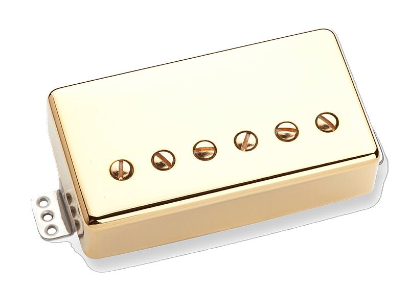 Seymour Duncan Custom 5™ Alnico 5 Gold Cover Trembucker Humbucker Gitar Manyetiği - 1