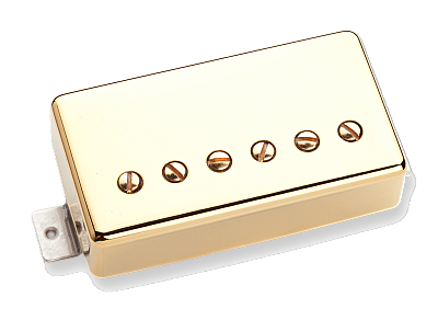 Seymour Duncan Custom 5™ Alnico 5 Medium Output Humbucker Köprü Manyetiği Gold Cover - Seymour Duncan