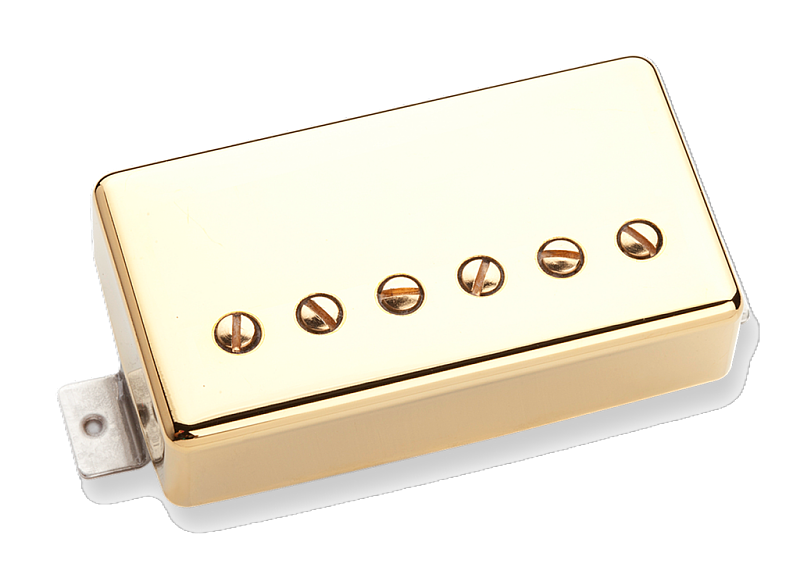 Seymour Duncan Custom 5™ Alnico 5 Medium Output Humbucker Köprü Manyetiği Gold Cover - 1