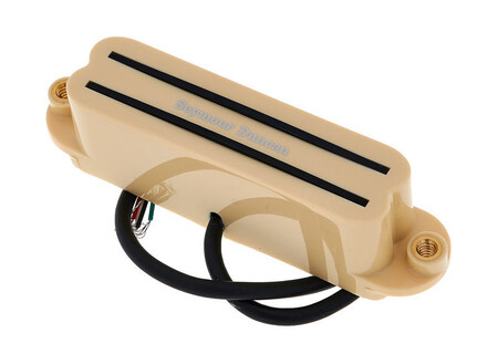 Seymour Duncan - Seymour Duncan Hot Rails™ for Strat SHR-1n Krem Humbucker Manyetik