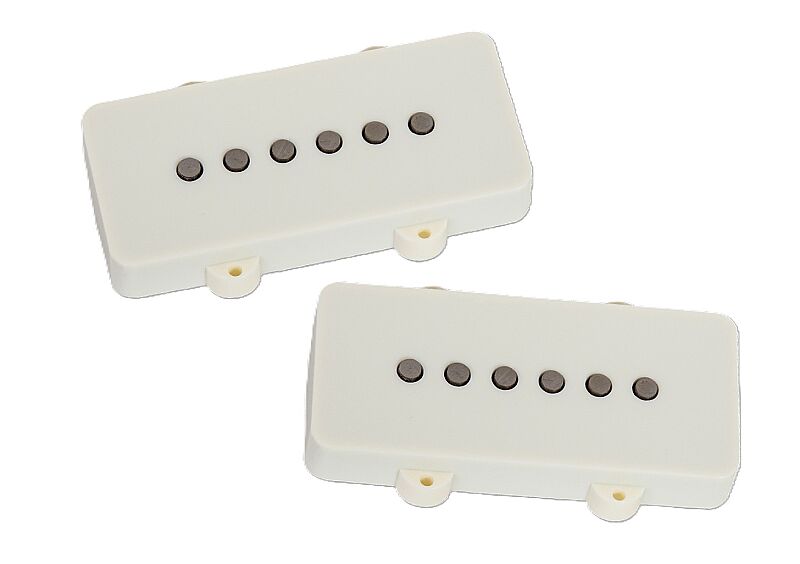 Seymour Duncan Jazzmaster Silencer™ Vintage Parchment Noiseless Gitar Manyetiği Seti - 1