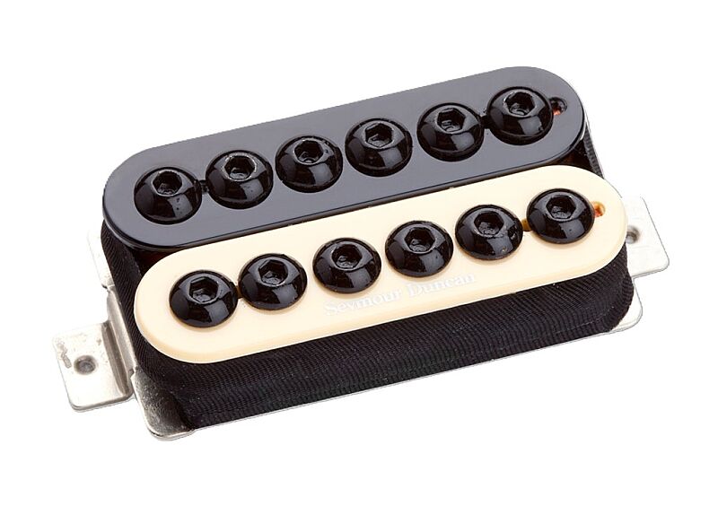 Seymour Duncan SH-8n Invader Reverse Zebra Humbucker Neck Gitar Manyetiği - 1