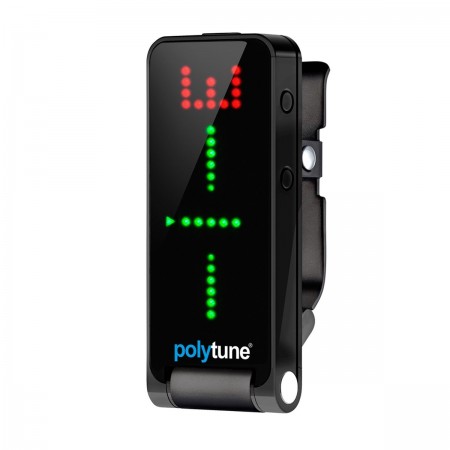 TC Electronic Polifonik Akort Aleti-Polytune Clip Tuner Black - Thumbnail