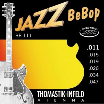 Thomastik BB111 Jazz BeBop Elektro Gitar Teli (11-47) - 1