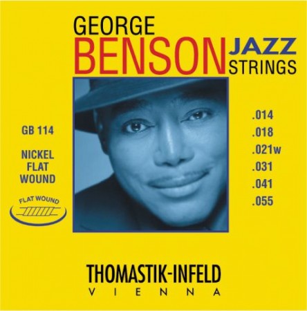 Thomastik GB114 George Benson Jazz Gitar Takım Tel - 1