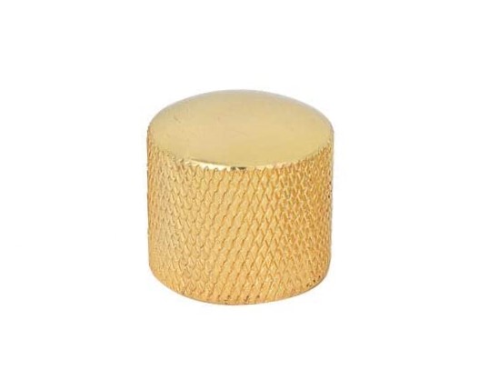GİTAR POT. DÜĞME BAŞLIĞI (KUBBELİ) METAL, GOLD, (1 - 1