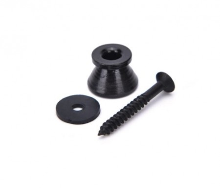GİTAR ASKI PİMİ, SİYAH, DR.PARTS - 2