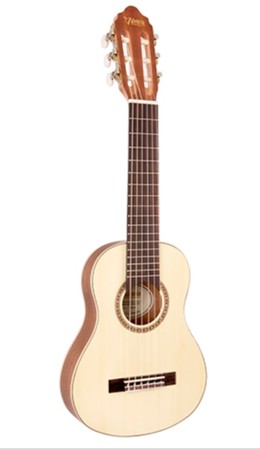 Seyahat Gitarı Guitar Lele, Kılıflı, Natürel Mat - 3