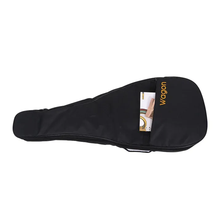 Wagon 01 Serisi Akustik Gitar Siyah Taşıma Çantası ve Gigbag - 3