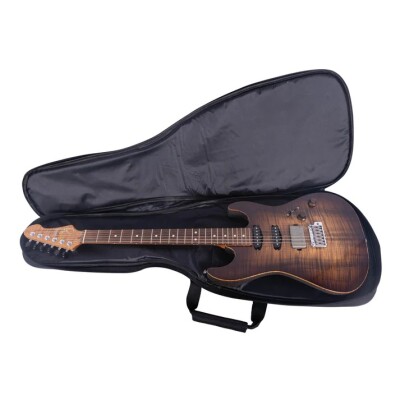 Wagon 01 Serisi Elektro Gitar Siyah Taşıma Çantası ve Gigbag - 2
