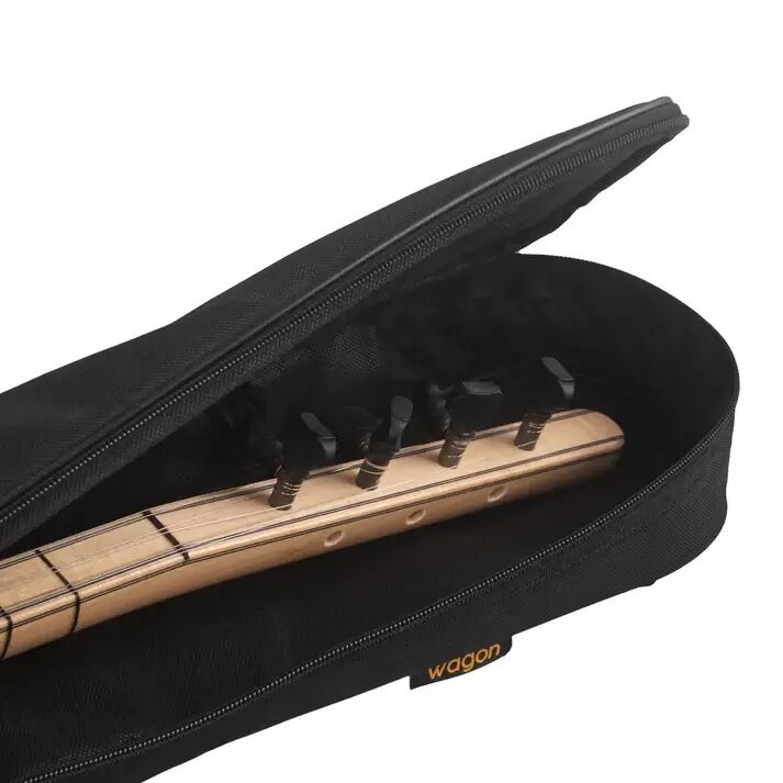 Wagon 01 Serisi Kısa Sap Bağlama-Saz Siyah Taşıma Çantası - 3