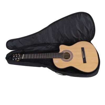 Wagon 01 Serisi Klasik Gitar Siyah Taşıma Çantası ve Gigbag - 2