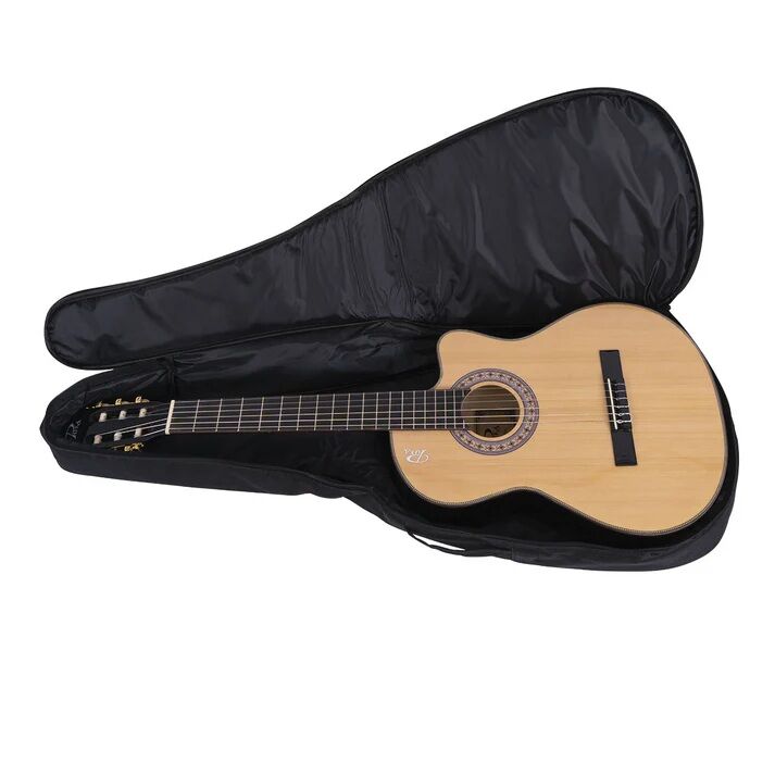 Wagon 01 Serisi Klasik Gitar Siyah Taşıma Çantası ve Gigbag - 2