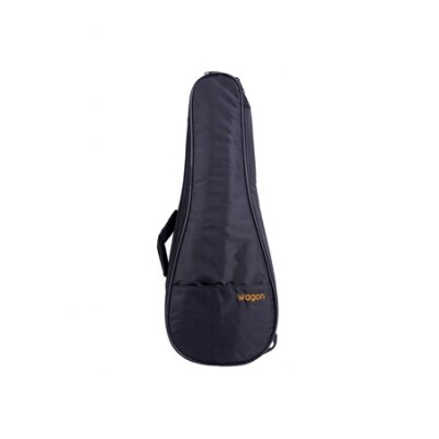 Wagon 03 Serisi Soprano Siyah Ukulele Taşıma Çantası-Gigbag - 3