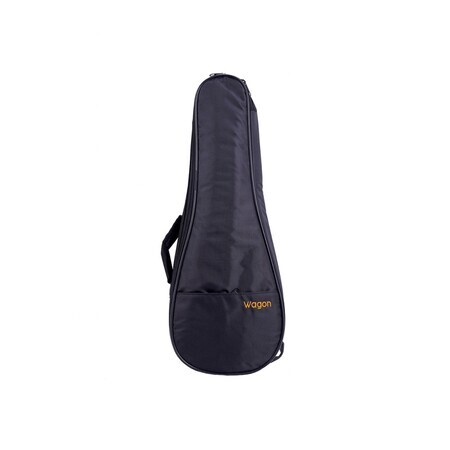 Wagon 03 Serisi Soprano Siyah Ukulele Taşıma Çantası-Gigbag - 3
