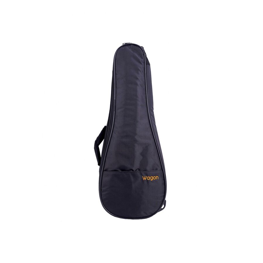 Wagon 03 Serisi Soprano Siyah Ukulele Taşıma Çantası-Gigbag - 1