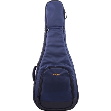 Wagon 05 Serisi Kalın Mavi Akustik Gitar Taşıma Çantası-Gigbag - Wagon