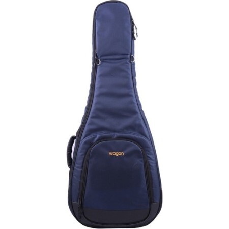 Wagon 05 Serisi Kalın Mavi Akustik Gitar Taşıma Çantası-Gigbag - 5